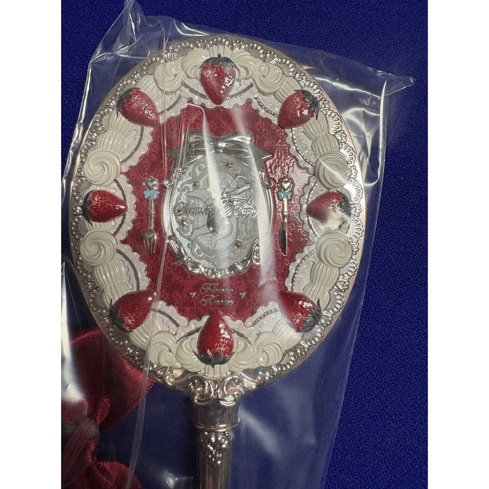 Flower Knows Strawberry Cupid Hand Mirror Red Velvet NEW
